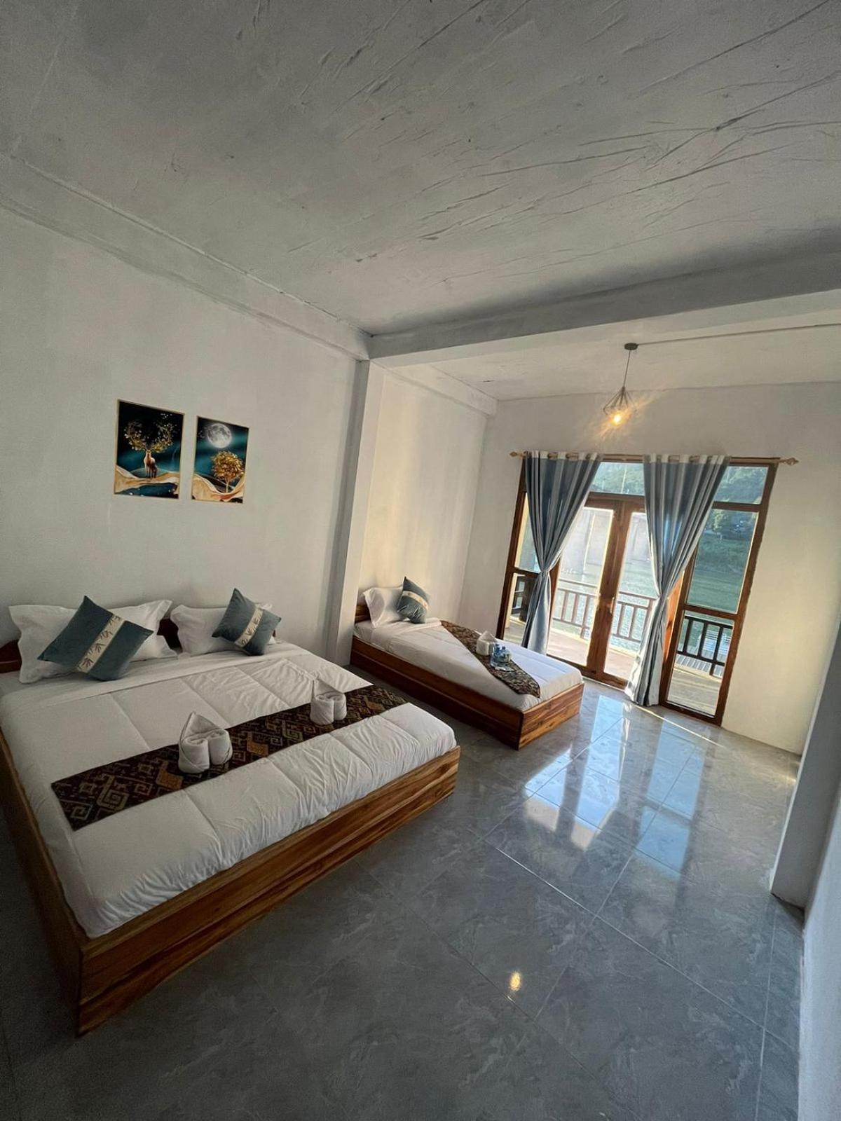 Cam U View Bungalow Hotel Nongkhiaw Buitenkant foto