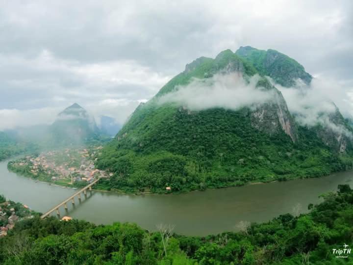Cam U View Bungalow Hotel Nongkhiaw Buitenkant foto